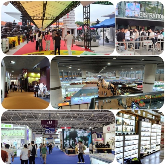 我司参观近期展会